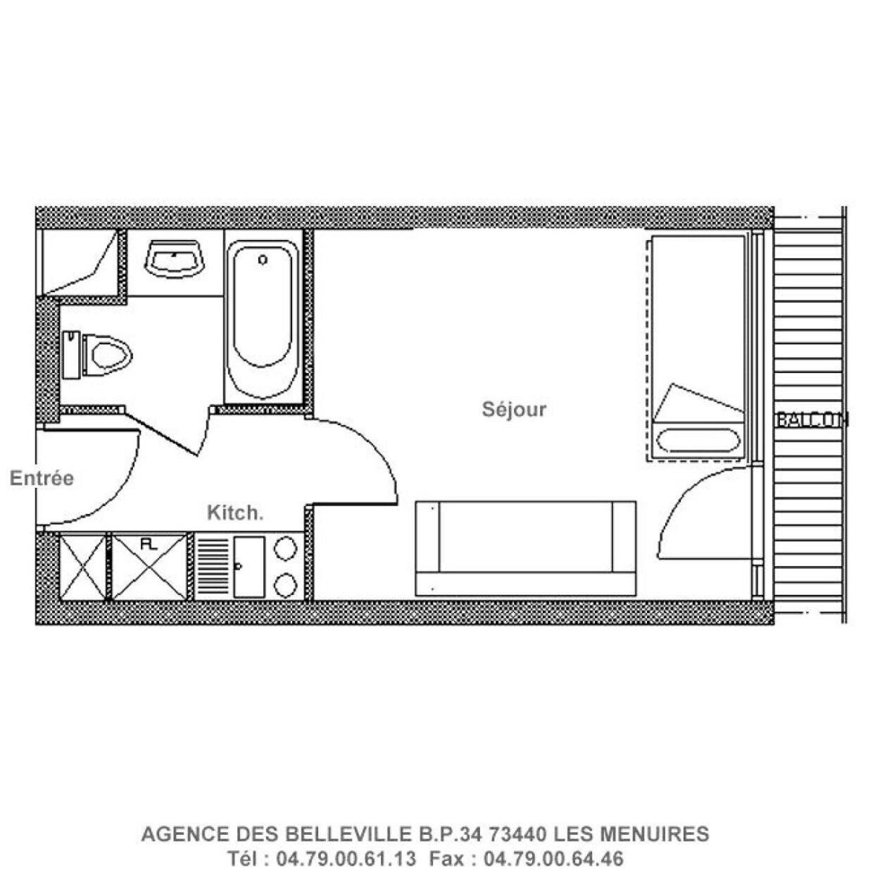 Residence Chaviere - Studio Agreable - Ski Au Pieds - Balcon Mae-2784 Сен-Мартен-дьо-Белвил Екстериор снимка